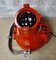 Roter Vintage Scheinwerfer von Strand Electric 4