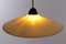 Bauhaus Yellow Hanging Lamp from HoSo Leuchten, 1960 5