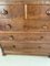Unusual Antique Victorian Quality Walnut Chest of Drawers, Image 4