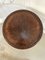 Antiker runder viktorianischer Beistelltisch aus Nusswurzelholz 5