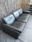 Dark Brown Leather Ds 61 Couch with White Seams from de Sede 10