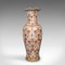 Hohe japanische Vintage Art Deco Keramik Vase, 1940 4