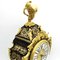 Cartel Pendulum Clock in Golden Bronze & 19th Century Brass 9