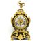 Cartel Pendulum Clock in Golden Bronze & 19th Century Brass, Image 1
