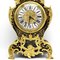 Cartel Pendulum Clock in Golden Bronze & 19th Century Brass 12