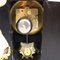 Cartel Pendulum Clock in Golden Bronze & 19th Century Brass 5
