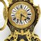 Cartel Pendulum Clock in Golden Bronze & 19th Century Brass 6