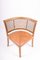 Dänischer Beistellstuhl aus Eiche und cognacfarbenem Leder, 1940er 5