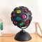 Large Pop Art Spinning Disco Ball Table Lamp, 1980s 4