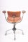Mid-Century Danish Desk Chair in Patinated Leather by Jørgen Rasmussen, Image 4