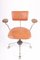 Mid-Century Danish Desk Chair in Patinated Leather by Jørgen Rasmussen 3