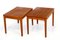 Tables de Chevet en Teck par Albert Larsson pour Alberts Tibro, 1960s, Set de 2 1