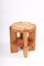 Mid-Century Scandinavian Stool in Pine, 1970s, Image 7