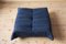 Blue Microfiber Togo Pouf by Michel Ducaroy for Ligne Roset, 1970s, Image 2