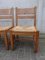 Danish Pitch Pine Chairs and Large Extendable Table by Tage Poulsen for GM Möbler, Set of 7 7