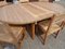 Danish Pitch Pine Chairs and Large Extendable Table by Tage Poulsen for GM Möbler, Set of 7 37