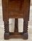 Spanish Hand Carved Console Table with Two Doors 8