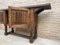 Spanish Hand Carved Console Table with Two Doors, Image 5
