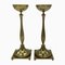 Brass Candleholders by Gunnar Ander for Ystad Metall, Sweden, Set of 2 1