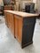 Large Patinated Counter in Wood 8