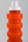 Orangefarbene Tischlampen aus mundgeblasenem Kunstglas von Po Ström für Alsterfors, 2er Set 4