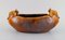 Antique Glazed Ceramics Bowl with Ducks by Karl Hansen Reistrup for Kähler, Image 3