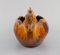 Antique Glazed Ceramics Bowl with Ducks by Karl Hansen Reistrup for Kähler 2