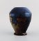 Glazed Ceramic Vase by Edgar Böckman for Höganäs, 1930s, Image 2