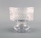 Swedish Design Bowl on Base in Clear Art Glass by Bertil Vallien for Boda Åfors 3