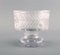 Swedish Design Bowl on Base in Clear Art Glass by Bertil Vallien for Boda Åfors, Image 3