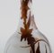 Vase aus braunem Kunstglas von Emile Gallé, frühes 20. Jh 7