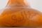 Colossal Antique Vase in Frosted and Orange Art Glass by Emile Gallé, 1890s, Image 7