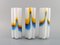 Austrian Vases in Art Glass by Stölzle-Oberglas, 1980s, Set of 12 3