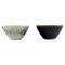 Mid-20th Century Glazed Ceramic Bowls from Rörstrand, Set of 2 1