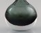 Gray and Clear Art Glass Vase by Nanny Still for Riihimäen Lasi 5