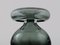 Gray and Clear Art Glass Vase by Nanny Still for Riihimäen Lasi, Image 3