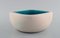 French Turquoise Glazed Stoneware Bowl from Keramos Sèvres 6