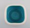 French Turquoise Glazed Stoneware Bowl from Keramos Sèvres 4