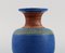 Glazed Stoneware Vase by Klunda for Höganäs, 1960s, Image 4