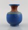 Glazed Stoneware Vase by Klunda for Höganäs, 1960s, Image 2