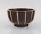 Art Deco Glazed Ceramic Argenta Bowl by Wilhelm Koke for Gustavsberg, Image 4