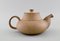 Large Unglazed Stoneware Teapot by Nils Kähler for Kähler, 1960s, Image 4