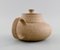 Large Unglazed Stoneware Teapot by Nils Kähler for Kähler, 1960s, Image 5