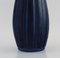 Mid-Century Vase aus glasiertem Steingut von Wilhelm Kåge für Gustavsberg 3