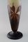 Colossal Antique Ricin Vase in Frosted Art Glass by Emile Gallé 6