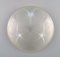 Clear and Frosted Mouth Blown Art Glass Volubilis Bowl by René Lalique 7