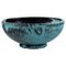 Danish Glazed Stoneware Bowl by Svend Hammershøi for Kähler, Image 1