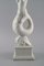 Statuetta Art Déco a forma di sirena Blanc De Chine di Harald Salomon per Rörstrand, Immagine 4