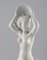 Statuetta Art Déco a forma di sirena Blanc De Chine di Harald Salomon per Rörstrand, Immagine 3