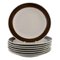 Boil Lunch Plates by Hertha Bengtson for Rörstrand, Set of 8, Image 1